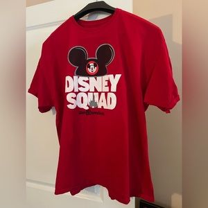 Hanes Disney Red T Shirt.  3XL   Worn once!